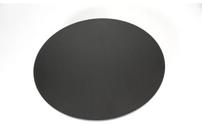 Czarny stolik Teulat Cep, ø 110 cm