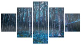 Obraz - Magiczny las (125x70 cm)