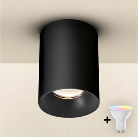 Brilagi - LED RGBW ściemnialna oprawa punktowa TRINE 1xGU10/30W/230V czarna
