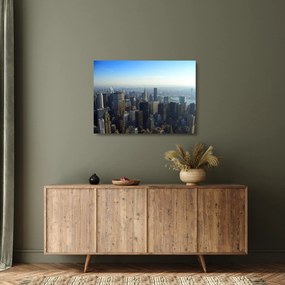 Obraz na szkle - Manhattan za dnia (70x50 cm)