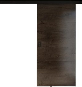 Drzwi przesuwne z maskownicą WERDI 90 jesion ciemny