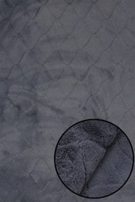 Dywan Bunny 3D Puszysty Granatowy 060x100 Prostokąt