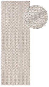 Szary chodnik odpowiedni na zewnątrz NORTHRUGS Coin, 80x200 cm