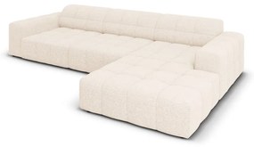 Kremowy narożnik (prawostronny) Chicago – Cosmopolitan Design