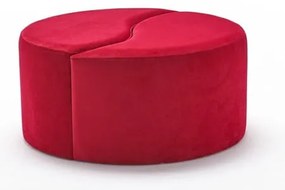 Czerwony puf Alis – Artie