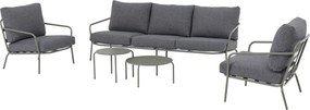 Doppler CALISTA ogrodowy zestaw wypoczynkowy 2+1 ciemnoszary