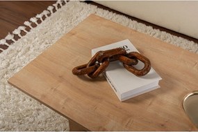 Stolik w dekorze dębu w naturalnym kolorze 60x119 cm Sabin – Kalune Design