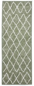 Zielony chodnik odpowiedni do prania 61x170 cm Coral Green – Think Rugs
