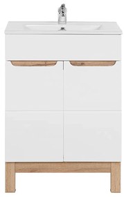 Szafka pod umywalkę BALI 820 60 cm biała COMAD