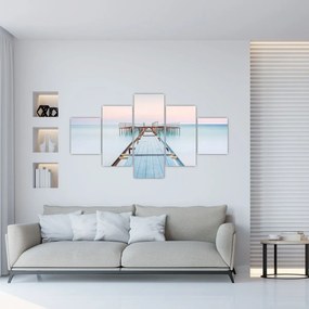 Obraz - Długie molo (125x70 cm)