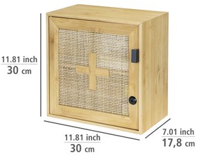 Apteczka ALLEGRE BAMBOO, 30 x 30 cm, WENKO