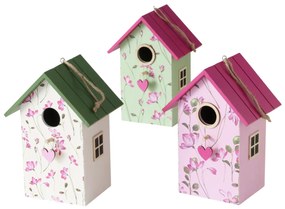 Budka lęgowa dla ptaków LILLIANA, 15 x 12 x 22 cm