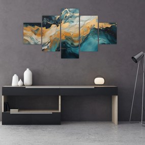 Obraz - Abstrakcja (125x70 cm)