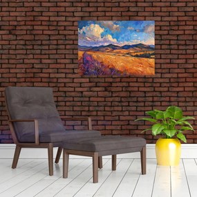Obraz - Obraz olejny przedstawiający krajobraz (70x50 cm)