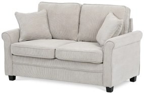 Dwuosobowa sofa ASB-4170 BGE2, manżestrowa, beżowa