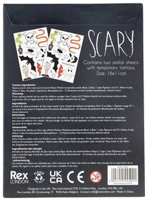 Tatuaże dla dzieci Scary – Rex London