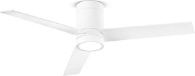 Wentylator sufitowy Perenz 7185 B CT biały z oświetleniem - Ø 132 cm, 3 łopatki, 6 prędkości, silnik prądu stałego 40 W, cichy