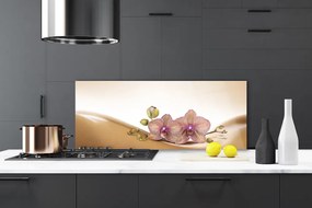 Panel Kuchenny Drzewa W Porannym Słońcu