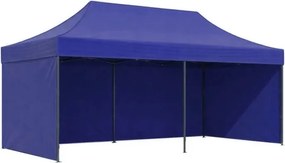 Pawilon ogrodowy 6x3 m niebieski FGC8 - namiot eventowy automatyczny, regulowana wysokość