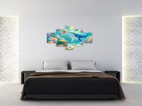 Obraz - Świat pod wodą (125x70 cm)