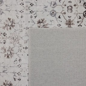Dywan vintage INKA Floral z Efektem Postarzenia Kremowy 200 cm x 290 cm
