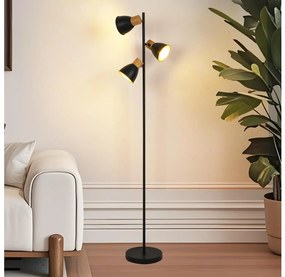 Brilagi - Lampa stojąca ODENSE 3xE14/10W/230V kauczukowiec/czarny