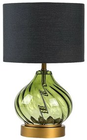 Rabalux 74033 dekoracyjna lampa stołowa Pirelo, E14, 1x maks. 25 W, butelkowa zieleń
