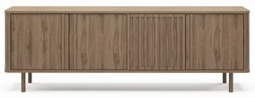Szafka pod TV w dekorze dębu w naturalnym kolorze 180x60,5x35 cm Salma – Marckeric