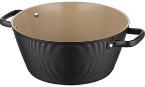 Florina Aluminiowy garnek Carina Black 5,2 l, 28 cm, śred. 28 cm