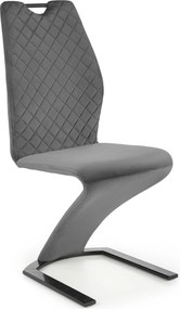 Krzesło velvet na jednej nodze K442