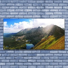 Obraz Canvas Góry Łąka Krajobraz
