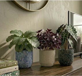 Ceramiczna ręcznie wykonana osłonka na doniczkę ø 18 cm Almada – Ego Dekor