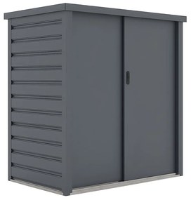 Szafa ogrodowa ze stali galwanizowanej w kolorze szarym REIVAX - 1,31 m3 - Dł.125x Gł.80 x Wys.131 cm