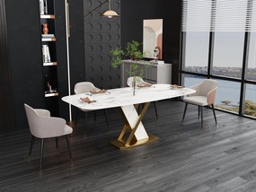 Stół do jadalni Modig M55 w stylu glamour