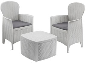 Zestaw ogrodowy TREE, 3-częściowy, biała I.P.A.E-Progarden