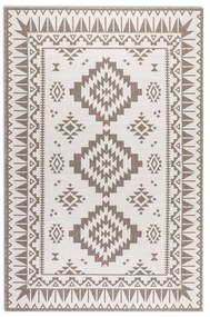 Brązowo-kremowy dywan odpowiedni na zewnątrz 160x230 cm Gemini – Elle Decoration
