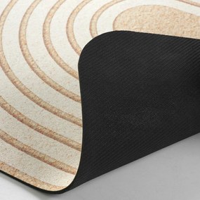 Jasnobrązowy dywanik łazienkowy 50x80 cm Adriel – douceur d'intérieur