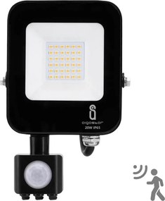 Aigostar - LED Reflektor z czujnikiem LED/20W/230V 4000K IP65