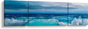 Obraz - Fale morskie (170x50 cm)
