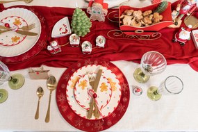 Świąteczny talerz, 20 cm, GINGERBREAD