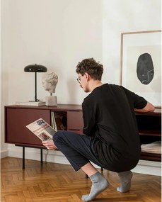 Bordowa szafka pod TV 189x61x42 cm Mod – noo.ma