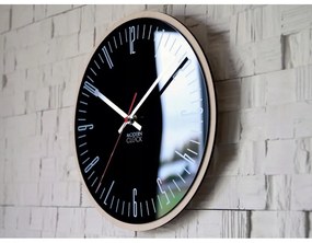 Zegar na ścianę nowoczesny efektowny okrągły cichy do kuchni salonu pokoju