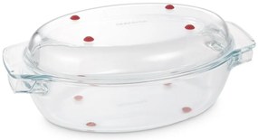Szklane naczynie do pieczenia z pokrywką 21x35 cm GrandChef – Tescoma