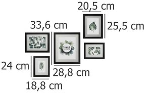 Komplet 5 ramek na zdjęcia