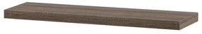 Półka ścienna 80 cm, dąb sonoma ciemny, dąb sonoma