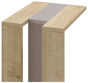 Stolik w dekorze dębu 40x30 cm Macha – Marckeric