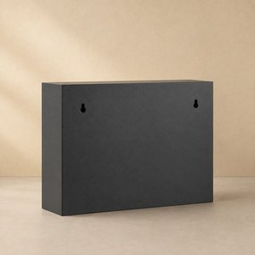 Kominek dekoracyjny LED, metalowy, 10 x 29 x 23 cm