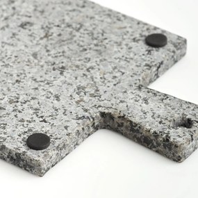 Granitowa deska do serwowania z uchwytem, 30 x 18 cm