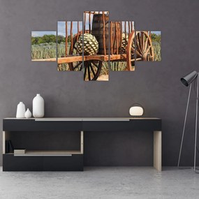 Obraz - Przyczepka (125x70 cm)