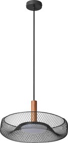 Osram - Żyrandol LED na lince DECOR MESH LED/18,5W/230V Ø 40 cm czarny/kauczukowiec